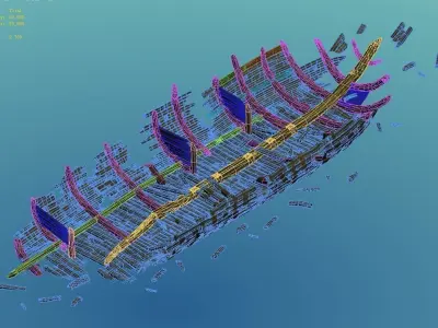 Game Shipwreck - Shipwreck 04 3D model