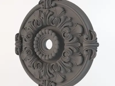 ceiling plate 3D print model