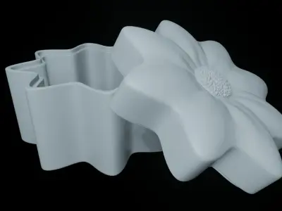 Flower Box 3D print model