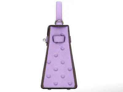 Woman Handbag Low-poly 3D model