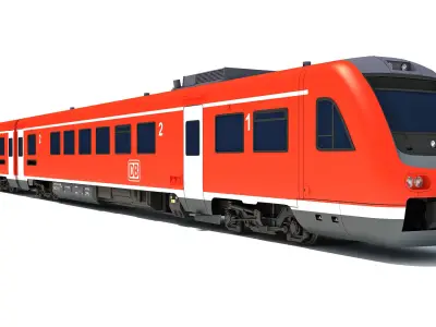 DB Train 3D model