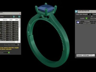 ring code 110 3D print model