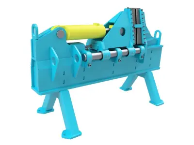 Auger flight forming machine 3D model