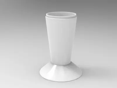 Oholo Plant Pot Low-poly 3D model