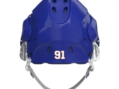 Hockey Helmet Generic 3 3D model