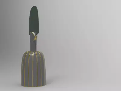 Kube Mirror Low-poly 3D model