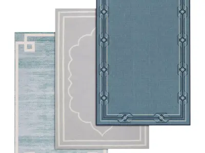 Rug Set 1768 3D model