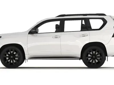 Toyota Land Cruiser Prado VXL 2021 3D model