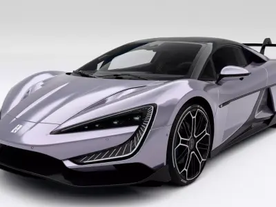 BYD Yangwang U9 Low-poly 3D model