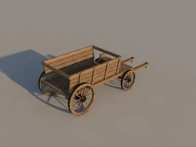 Wagon 3D model