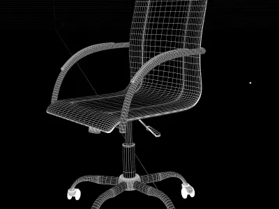 tenarchstudio Office armchair render ready vray Freebie  Free 3D model