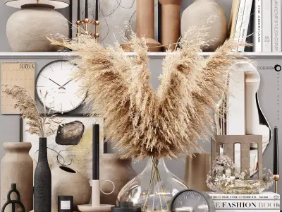 Decor Set 034 3D model