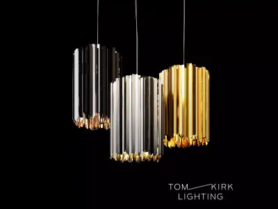 Tom Kirk Facet Pendant Ceiling Light Free 3D model