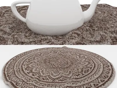Rugs No 672 Low-poly 3D model
