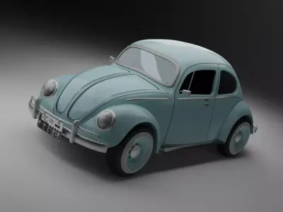 Vocho 3D model