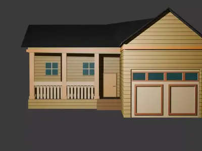 House Free 3D model 12