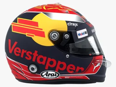 Arai GP-6 RC 2017 style Racing helmet 3D model