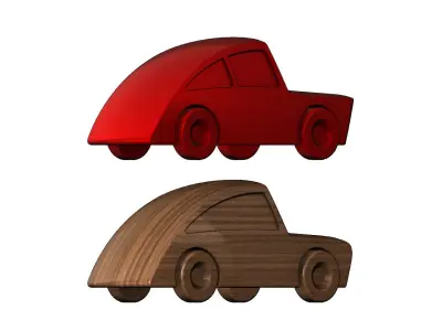 Miniature car toy  3D print model