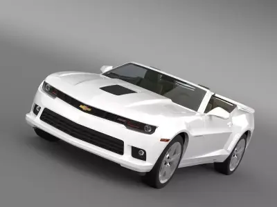 Chevrolet Camaro SS Convertible 2014 3D model purchase
