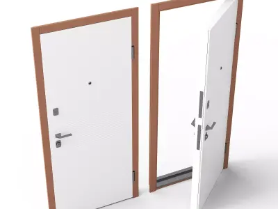 Xedric Door 3D model
