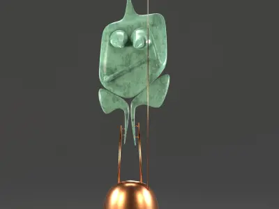 Grande Echassiere and Coralie Free 3D model