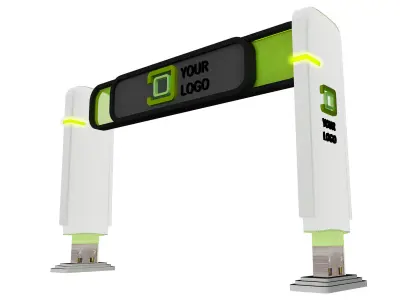  Fair Gate exhibition Event a442a 3D model