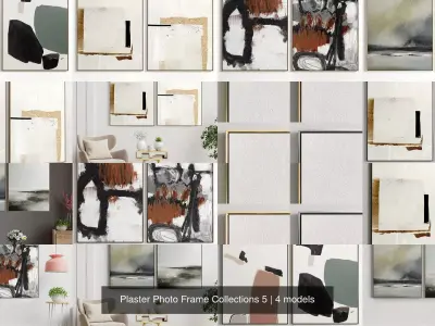 Plaster Photo Frame Collections 5