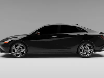 Hyundai-Elantra-2024 3D model