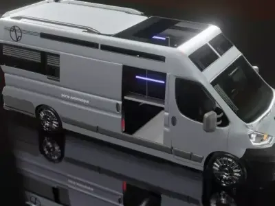 camping car 3D model