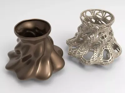 Vase Voronoi 12 3D print model