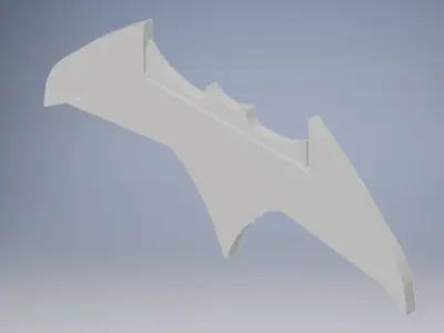 Batarang batman logo Free 3D print model