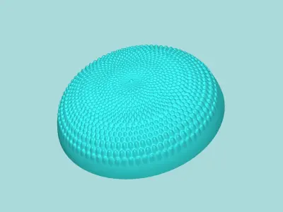 Sunflower Center 05 - Silicone Mold Maker - Template 3D print model