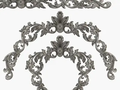 Decor for cnc 3D model