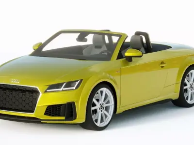 Audi TT Roadster 2019 3D model