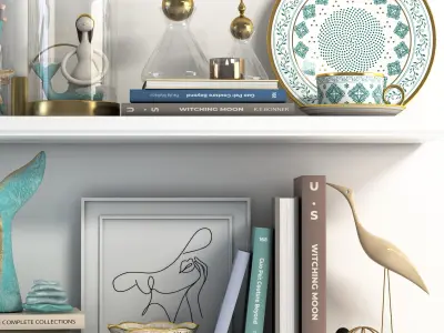 Decorative set 03 3D model