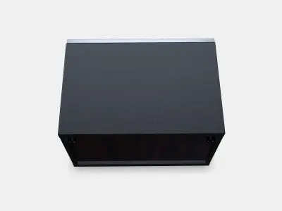 BESTA Shelf unit with glass door 5 3D model