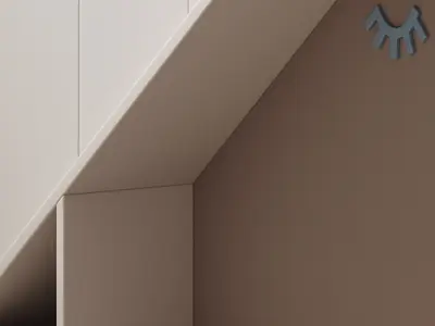 Kids wall panell 16 3D model