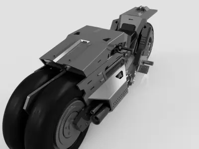 The BATBLADE 2022- Flash movie 3D print model