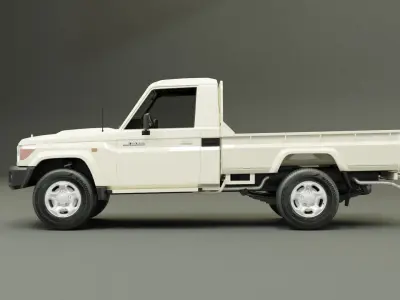 LAND CRUISER PICKUP - Beige Mica Metallic 3D model