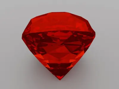 gemstones Low-poly 3D model