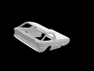 Deora I car 3D print model