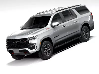 Chevrolet Z71 Suburban 2021 3D model