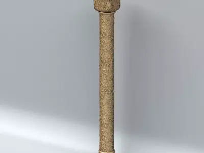Column 008 Gothic 3D model