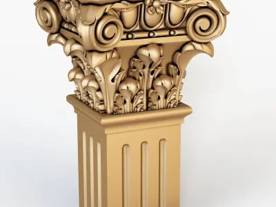 Classical Column for cnc  3D model