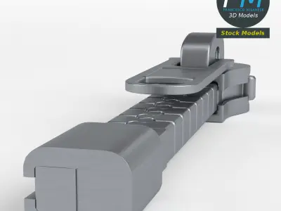 Zipper 1 3D model