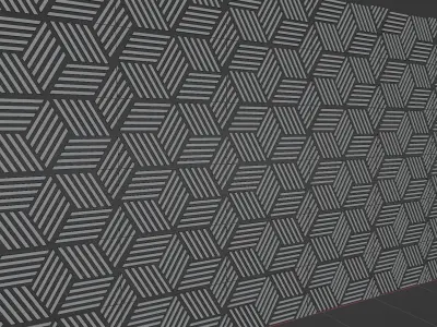 Wall wood seamless set2 V25 3D model