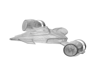 Submarine racer Free 3D model