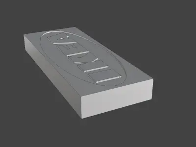 IKEA Logo Free 3D model