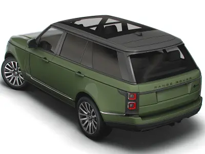 Range Rover SVAutobiography Ultimate LWB 2021 3D model
