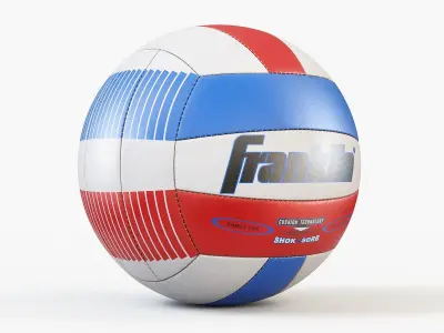 Volleyball Ball PBR 3D model
